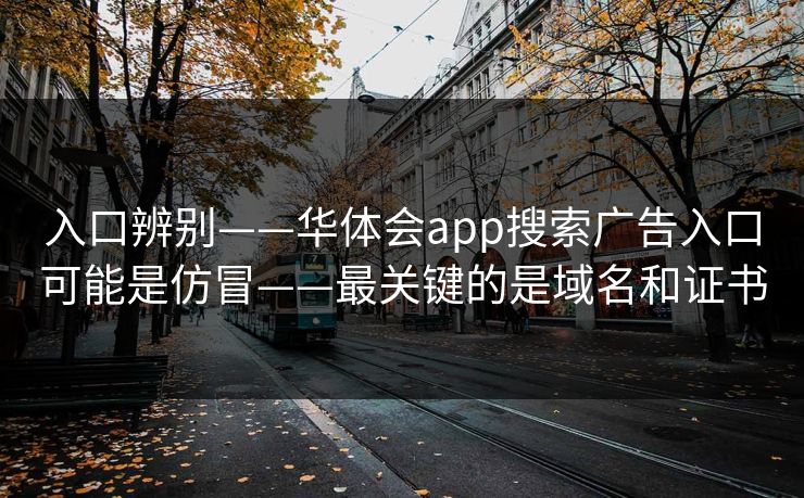 入口辨别——华体会app搜索广告入口可能是仿冒——最关键的是域名和证书